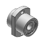 Bearings with Housings - Double Bearings with Pilot, Retained, L Selectable - Compact