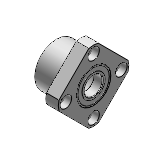 Bearings with Housings - Double Bearings, Non-Retained, L Configurable - Square