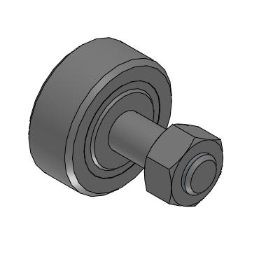 Economy Cam Followers With Urethane Roller With Hex Socket