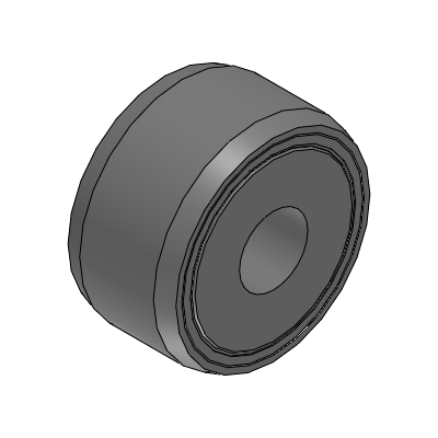 Rotelle - In due pezzi con tenuta - Piatte