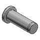 Roller Follower Pins - Retaining Ring Type with Flange