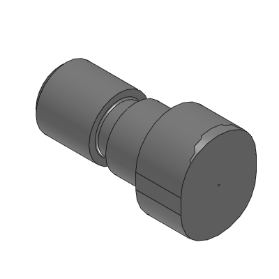 Locating Pins for Fixtures - Tip Shape Selectable - Oval, Precision Grade, No Shoulder - Threaded
