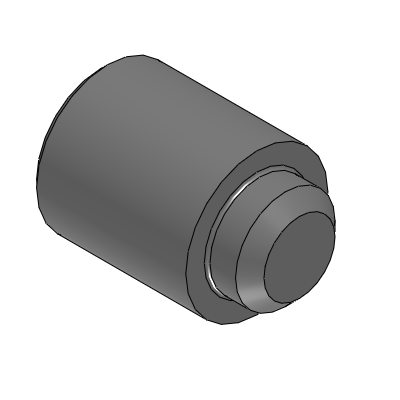 Precision Cleaning Locating Pins - High Hardness Stainless Steel - Small Flat Head - Tapped