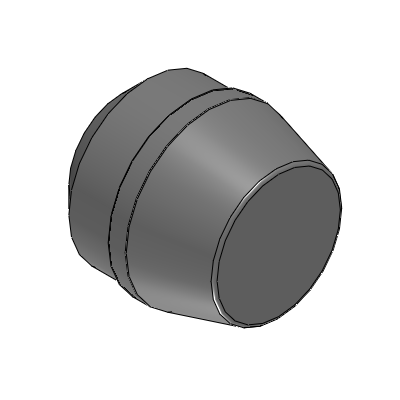 Precision Cleaning Locating Pins - High Hardness Stainless Steel - Large Head Tapered - Press Fit