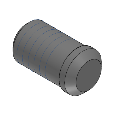 Precision Cleaning Locating Pins - High Hardness Stainless Steel - Large Flat Head - Threaded - P,L,B,Specify Type