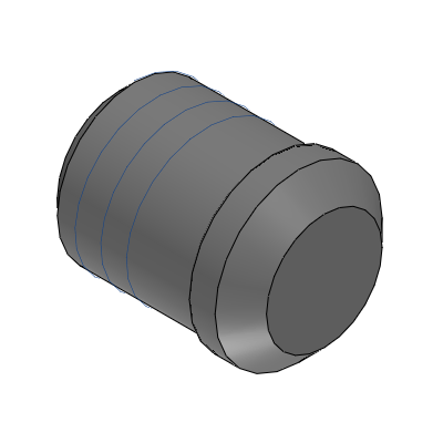 Precision Cleaning Locating Pins - High Hardness Stainless Steel - Large Flat Head - Threaded - P,L,B,ML,Specify Type