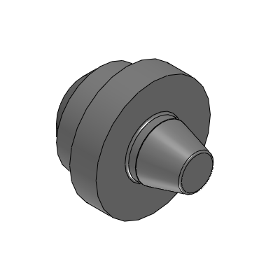 Precision Cleaning Locating Pins - High Hardness Stainless Steel - Shouldered - Press Fit