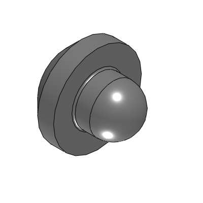Precision Cleaning Locating Pins - High Hardened Stainless Steel - Sphere Small Head - Press Fit