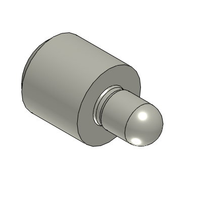 Precision Cleaning Locating Pins -Small Head Plastic- Sphere/P, L and B Dimension Configurable