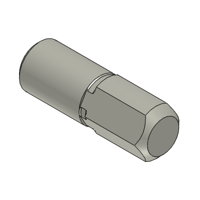 Precision Cleaning Locating Pins -Large HeadPlastic- Tapped Flat/P Dimension Configurable