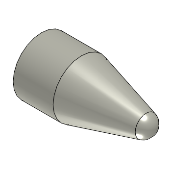 Precision Cleaning Work Stopper Pins - Tapered R