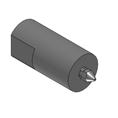 Precision Cleaning Support Pins - Stepped - Tapped - Diamond