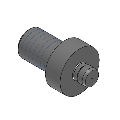 Precision Cleaning Feed Pins - Shouldered - Threaded