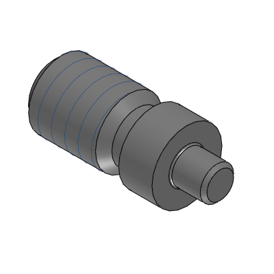 Precision Cleaning Small Diameter Locating Pins - Shoulder - Male Thread