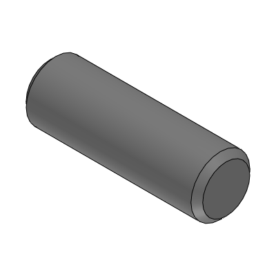 Precision Cleaning Small Diameter Locating Pins -Straight- L Dimension Configurable