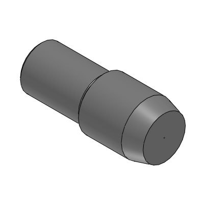 Precision Cleaning Locating Pins - Large Head - Tapered - Tapped - P Selectable