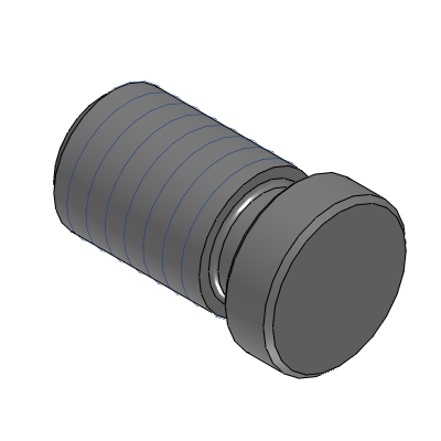 Precision Cleaning Height Adjusting Pin Round Threaded F Fixed