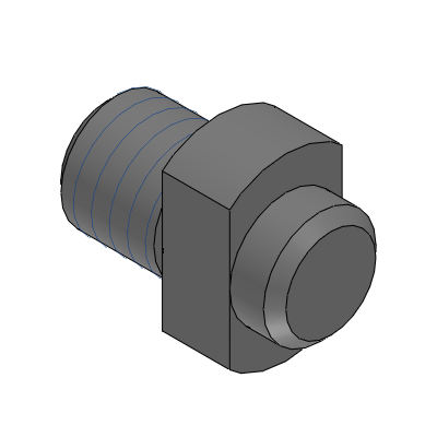 Precision Cleaning  Height Adjusting Pins -Threaded- Shouldered, F Dimension Configurable