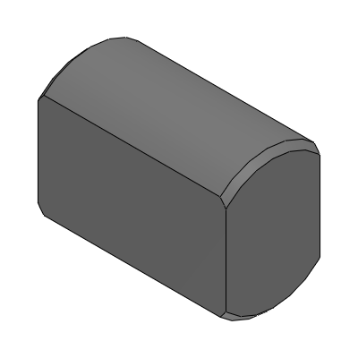 Precision Cleaning Height Adjusting Pins - Female Thread - Width Across Flats