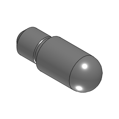 Precision Cleaning Locating Pins - Large Head Sphere Type - Standard P Dimension Standard