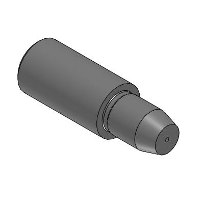 Precision Cleaning Locating Pins - Small Head Taper Type - Female Thread - P Dimension Standard