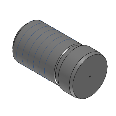 Precision Cleaning Locating Pins - Large Head, Tapered - Configurable Taper Angle, D and P Selectable Tolerance - Threaded