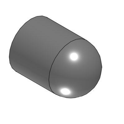 Precision Cleaning Locating Pins - Spherical Large Head - D and P Selectable Tolerance - Tapped