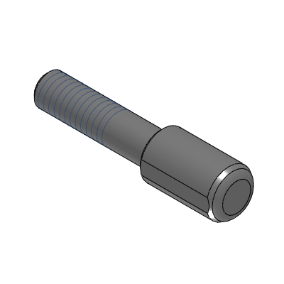 Precision Cleaning Locating Pins - Male with Air Vent Type