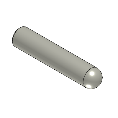 Precision Cleaning Locating Pins - Resin Type - Resin Straight, Tolerance Selectable Type
