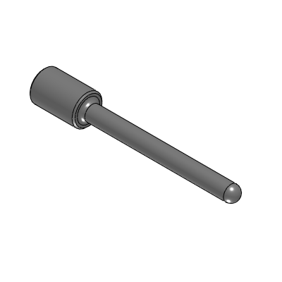 Precision Cleaning Small Diameter Locating Pins With Washer Type Sphere Tolerance Fixed
