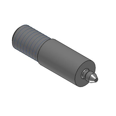 Precision Cleaning Support Pins - Threaded, Straight