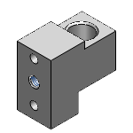 Configurable L-Shape 3 Face Hole Pin Retainer