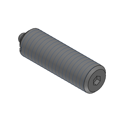 スプリングプランジャ - スチールタイプ