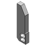 Rough Guides - Plate - Angle Configurable with Vertical Mounting Holes