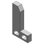 Rough Guides - Plate - Angle Configurable with Horizontal Mounting Holes