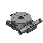 [고정밀도] 로터리 스테이지- 마이크로미터 해드