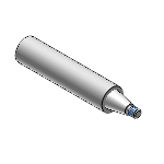 검사 지그 용 플러그 핀 - 수나사 테이퍼 원형 - 각도 선택 유형