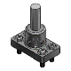 Device Stands - Square Flanged