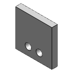 Acrylic Plates - Cast Plates - Hole Type