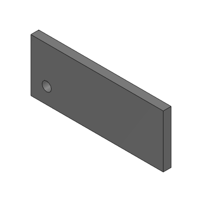 Acrylic Resin Plates - A/B Side Holes Combination Type With Corner Holes -