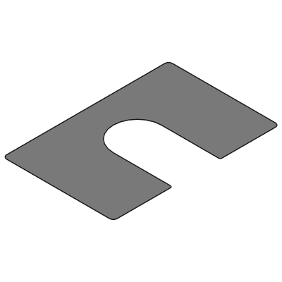 (Precision Cleaning) Square Shims - for Pillow Blocks