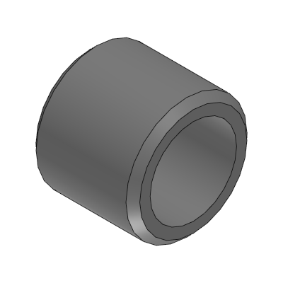 (Precision Cleaning) Straight Spacers - Thin-Walled, Configurable Length