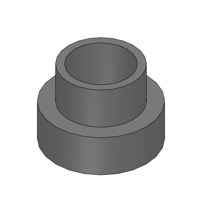 (Precision Cleaning) Shouldered Straight Spacers - Configurable Dimensions - Standard Type