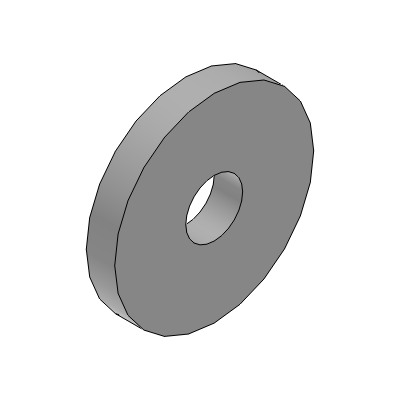 (Precision Cleaning) Flat Spacers - Resin, Dimensions Selectable or Configurable - Dimension Selectable Type