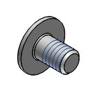 M4 Hex Socket Screw, 3D CAD Model Library