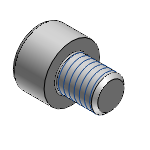 M4 Hex Socket Screw, 3D CAD Model Library