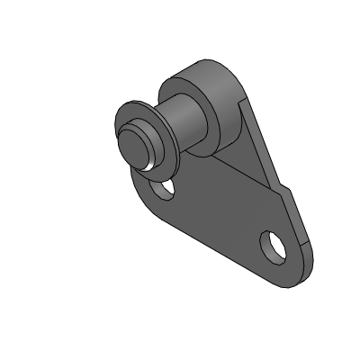 ガススプリング - ガス反力指定タイプ用取付ブラケット