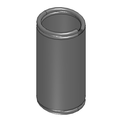 (Precision Cleaning) Economical Round Wire Springs - Inner Diameter Referenced Stainless Steel, Heavy Load