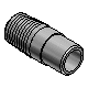 Sockets for Piping Manifolds Male Thread Type