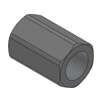 Pipe Fitting - Union, O-Ring, Female, Tapped, High Pressure, MISUMI